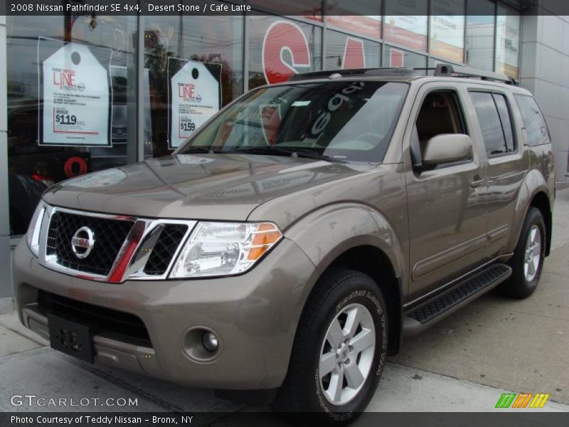 Desert Stone / Cafe Latte 2008 Nissan Pathfinder SE 4x4