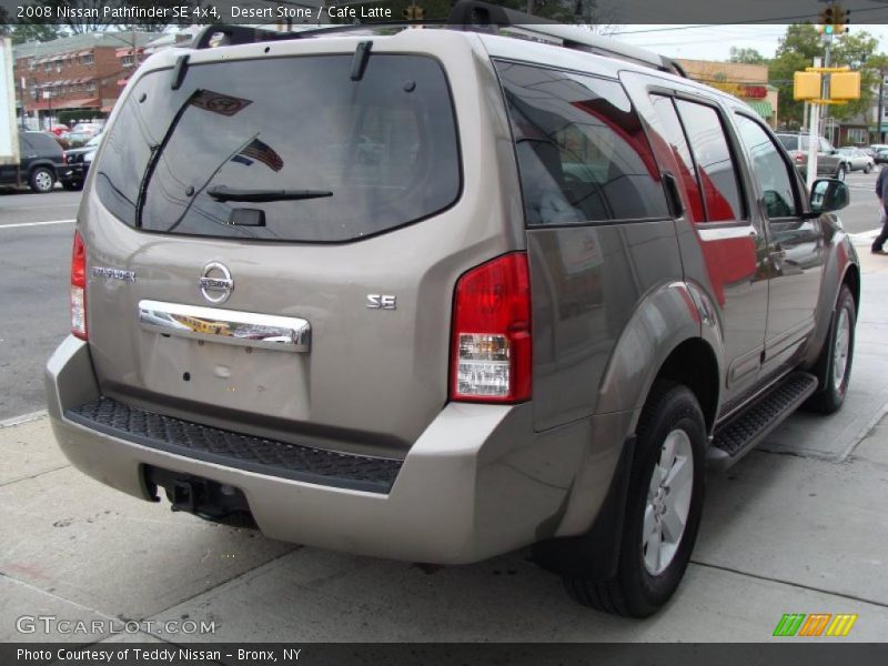 Desert Stone / Cafe Latte 2008 Nissan Pathfinder SE 4x4