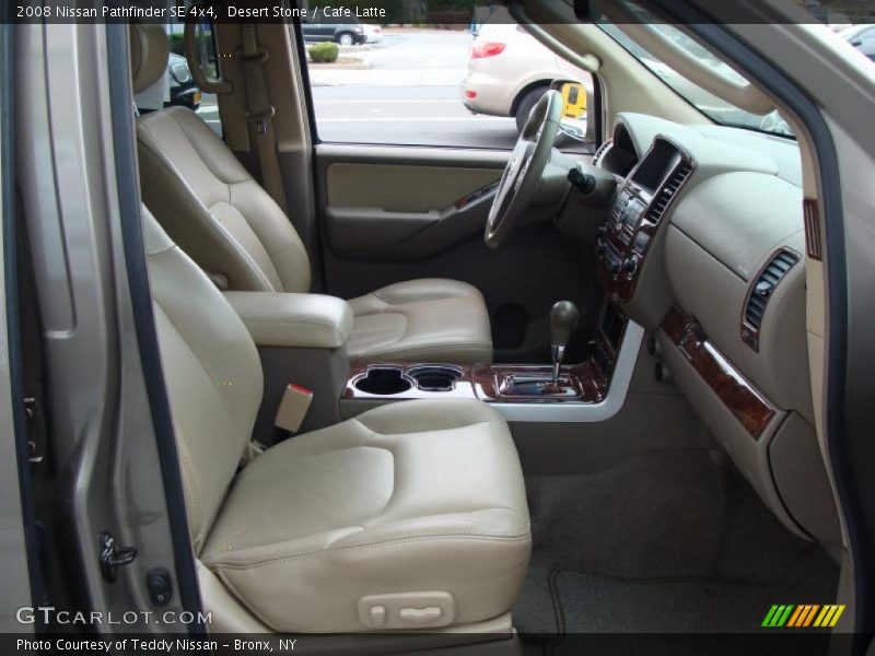  2008 Pathfinder SE 4x4 Cafe Latte Interior
