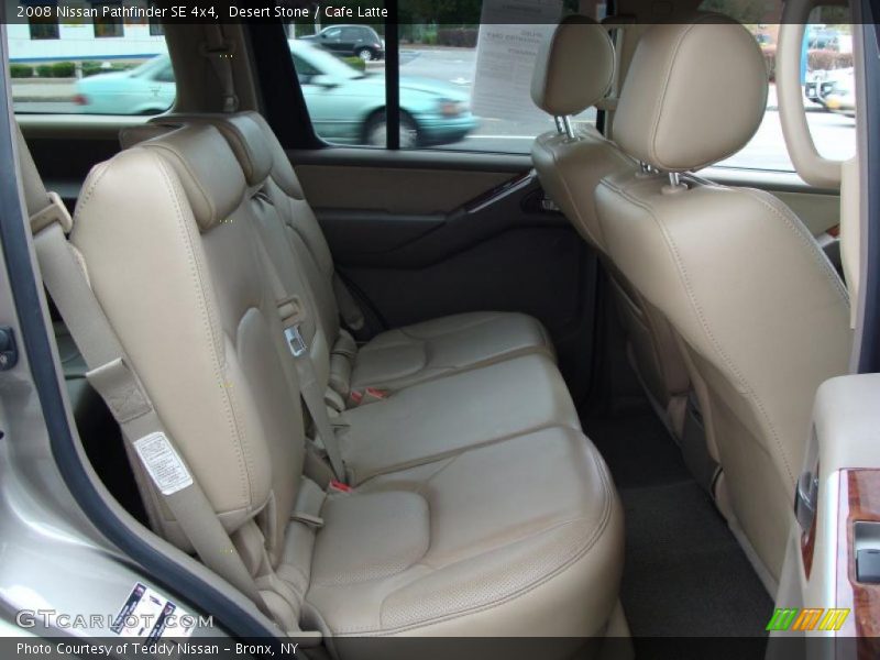  2008 Pathfinder SE 4x4 Cafe Latte Interior