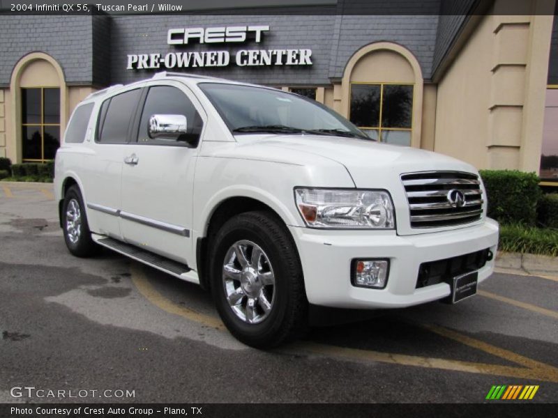 Tuscan Pearl / Willow 2004 Infiniti QX 56