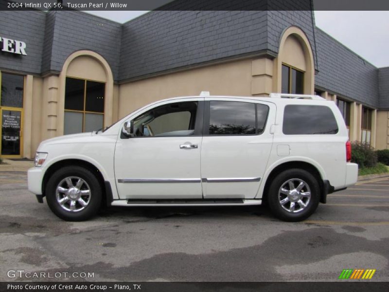 Tuscan Pearl / Willow 2004 Infiniti QX 56