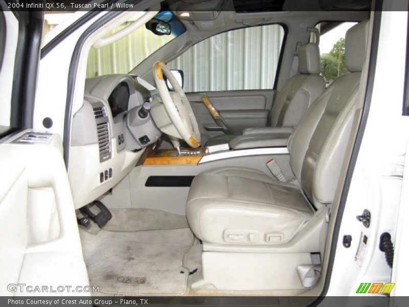 Tuscan Pearl / Willow 2004 Infiniti QX 56