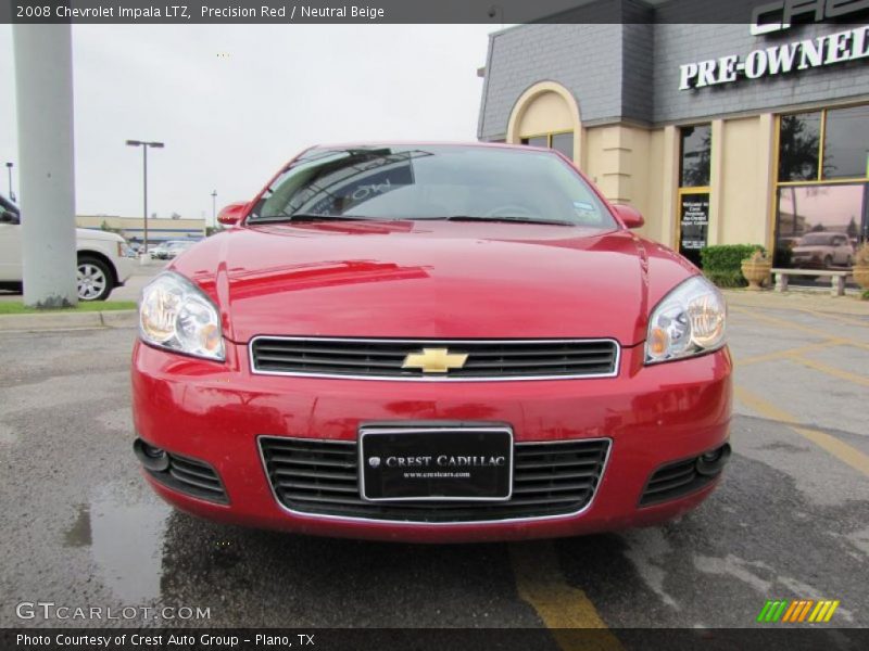 Precision Red / Neutral Beige 2008 Chevrolet Impala LTZ