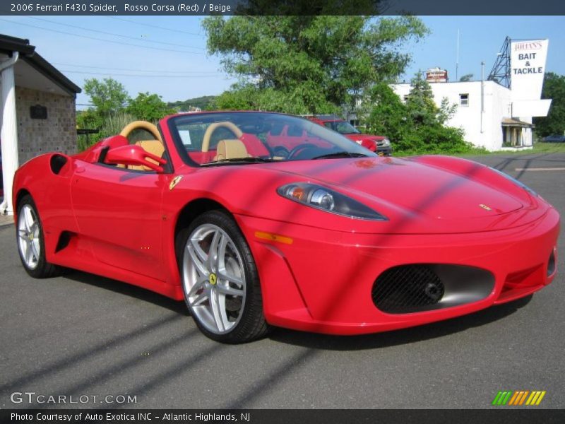 Rosso Corsa (Red) / Beige 2006 Ferrari F430 Spider