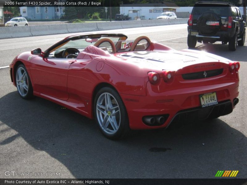 Rosso Corsa (Red) / Beige 2006 Ferrari F430 Spider