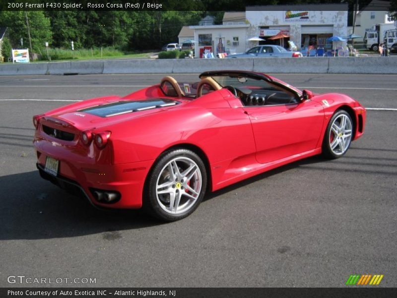 Rosso Corsa (Red) / Beige 2006 Ferrari F430 Spider