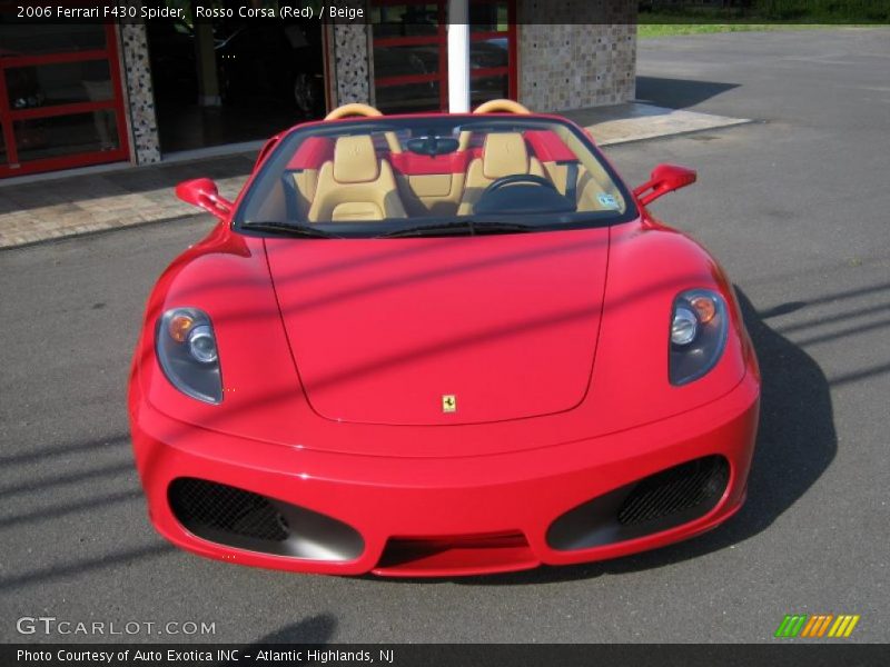 Rosso Corsa (Red) / Beige 2006 Ferrari F430 Spider