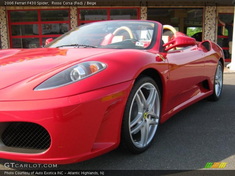 Rosso Corsa (Red) / Beige 2006 Ferrari F430 Spider