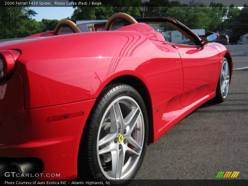 Rosso Corsa (Red) / Beige 2006 Ferrari F430 Spider