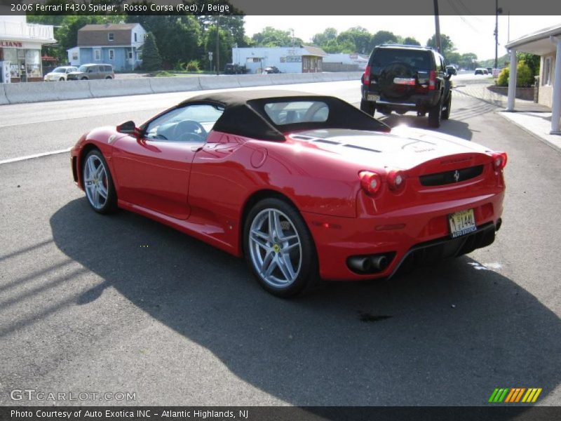 Rosso Corsa (Red) / Beige 2006 Ferrari F430 Spider