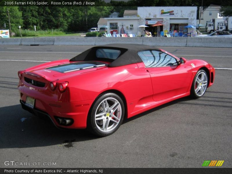 Rosso Corsa (Red) / Beige 2006 Ferrari F430 Spider