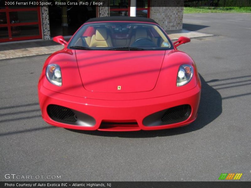 Rosso Corsa (Red) / Beige 2006 Ferrari F430 Spider
