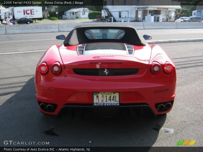 Rosso Corsa (Red) / Beige 2006 Ferrari F430 Spider