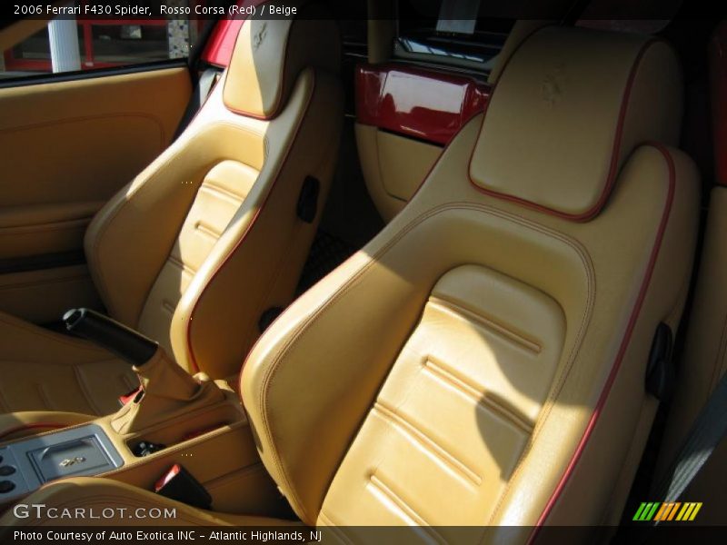Rosso Corsa (Red) / Beige 2006 Ferrari F430 Spider