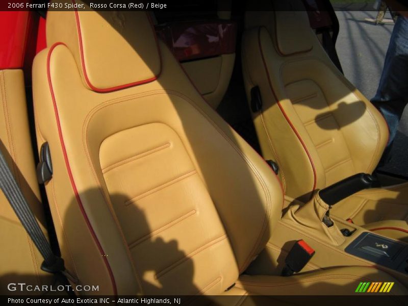 Rosso Corsa (Red) / Beige 2006 Ferrari F430 Spider
