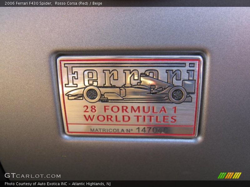  2006 F430 Spider Logo