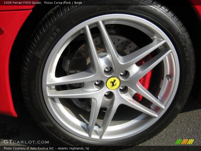 Rosso Corsa (Red) / Beige 2006 Ferrari F430 Spider