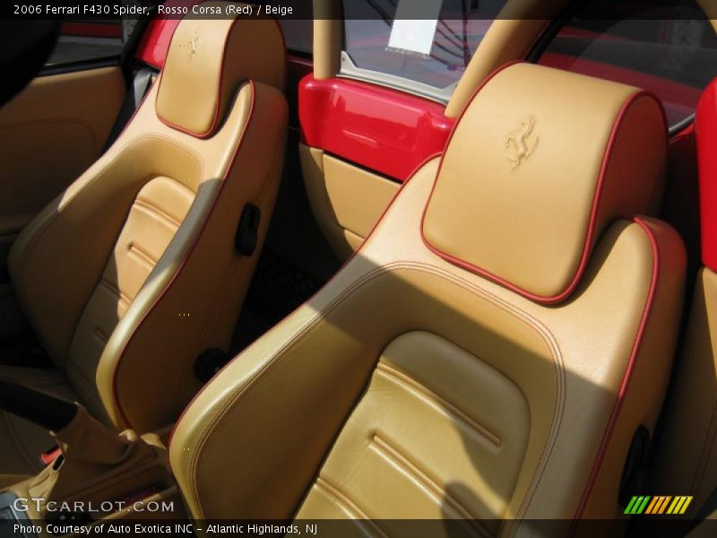 Rosso Corsa (Red) / Beige 2006 Ferrari F430 Spider