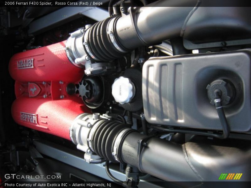 Rosso Corsa (Red) / Beige 2006 Ferrari F430 Spider