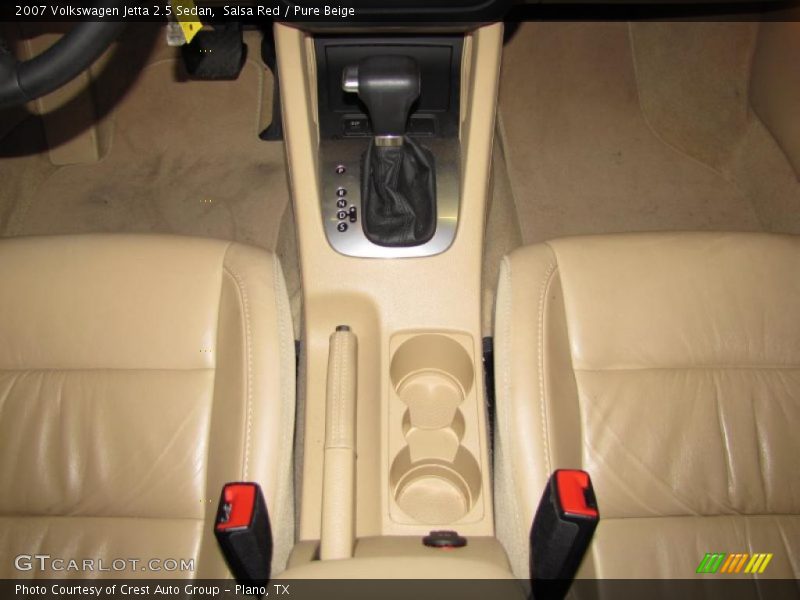 Salsa Red / Pure Beige 2007 Volkswagen Jetta 2.5 Sedan