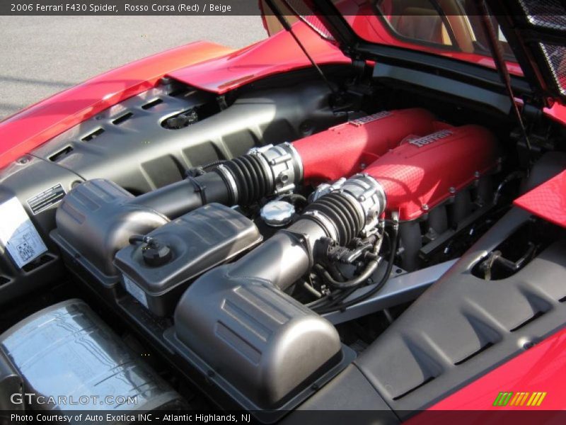 2006 F430 Spider Engine - 4.3 Liter DOHC 32-Valve V8