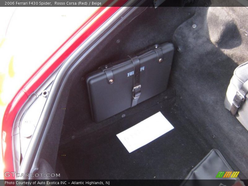 Rosso Corsa (Red) / Beige 2006 Ferrari F430 Spider