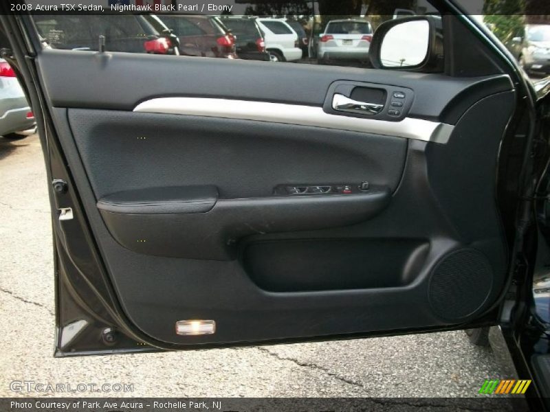 Nighthawk Black Pearl / Ebony 2008 Acura TSX Sedan