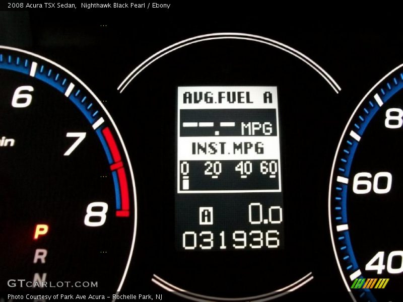 Nighthawk Black Pearl / Ebony 2008 Acura TSX Sedan