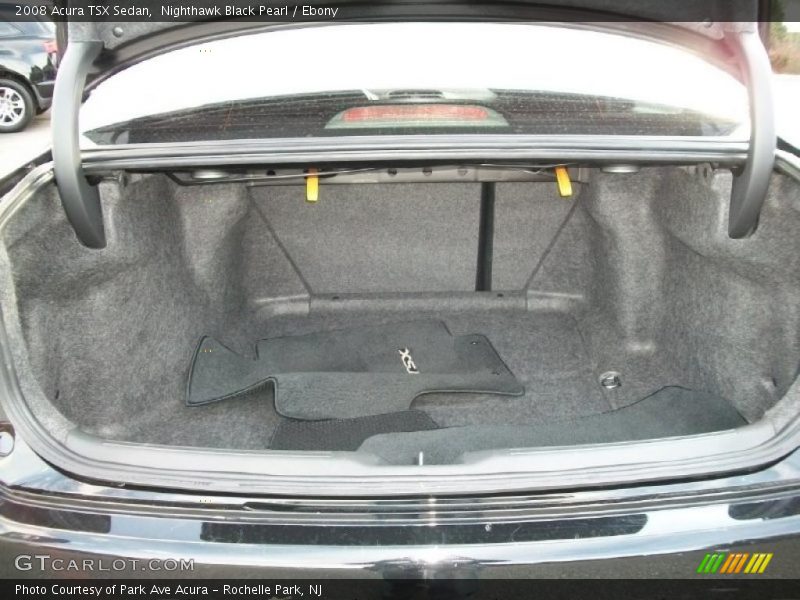  2008 TSX Sedan Trunk