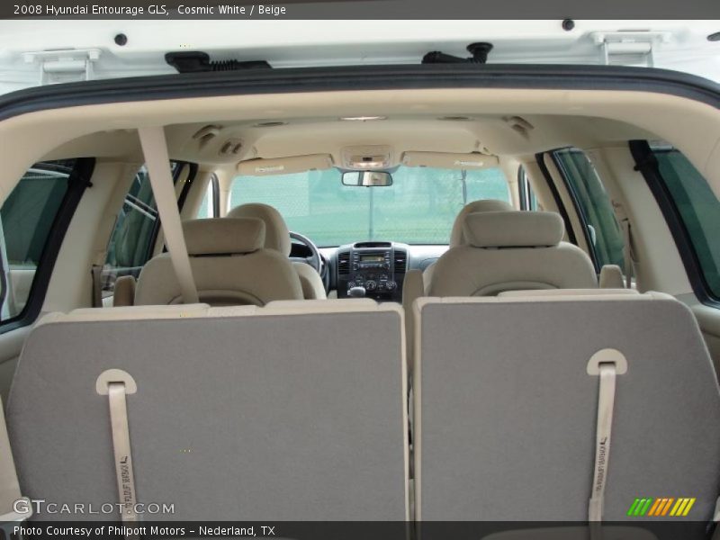 Cosmic White / Beige 2008 Hyundai Entourage GLS