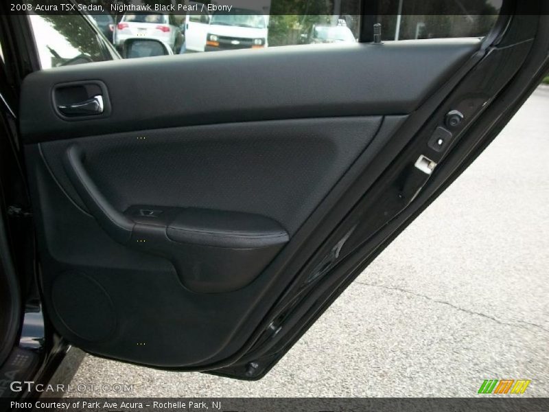 Nighthawk Black Pearl / Ebony 2008 Acura TSX Sedan