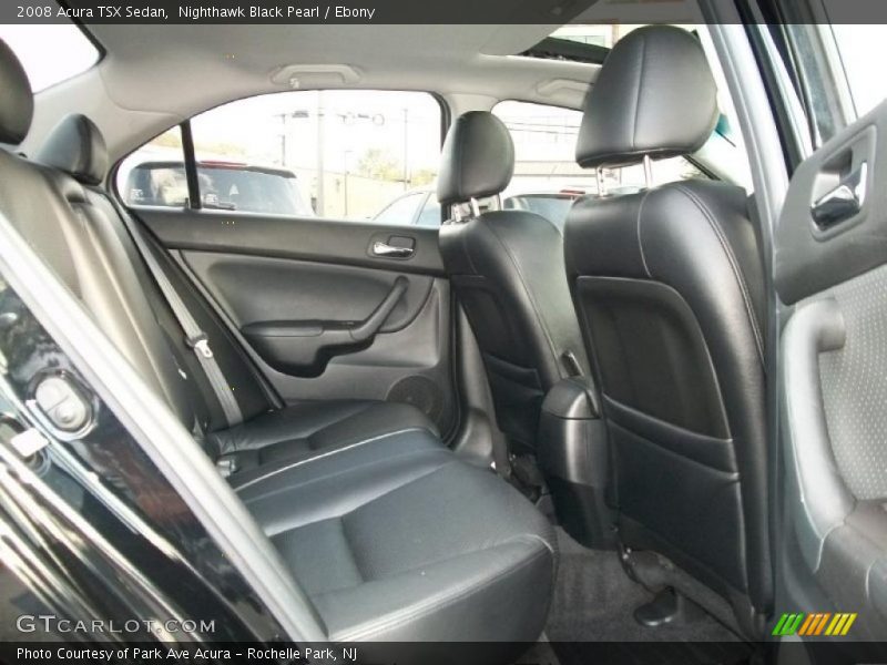Nighthawk Black Pearl / Ebony 2008 Acura TSX Sedan