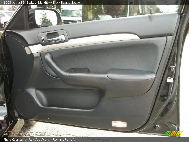 Nighthawk Black Pearl / Ebony 2008 Acura TSX Sedan