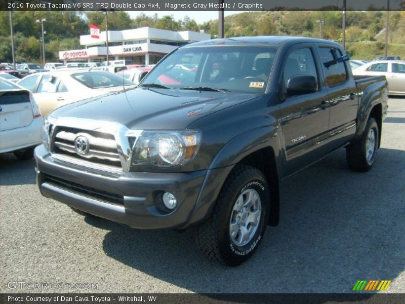 Magnetic Gray Metallic / Graphite 2010 Toyota Tacoma V6 SR5 TRD Double Cab 4x4