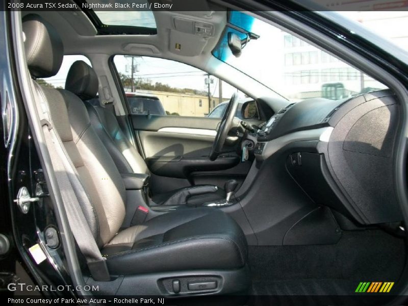 Nighthawk Black Pearl / Ebony 2008 Acura TSX Sedan