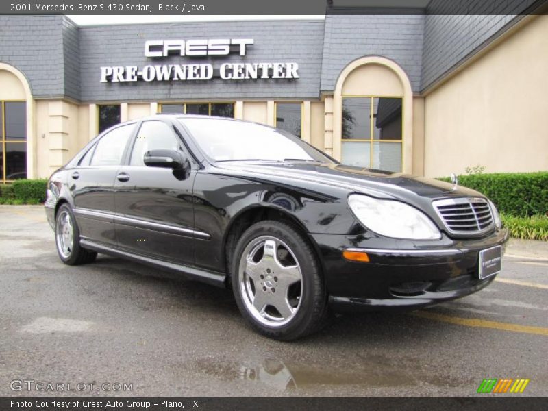 Black / Java 2001 Mercedes-Benz S 430 Sedan