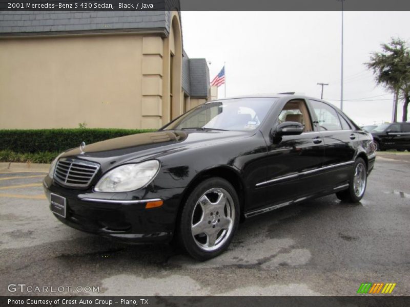 Black / Java 2001 Mercedes-Benz S 430 Sedan