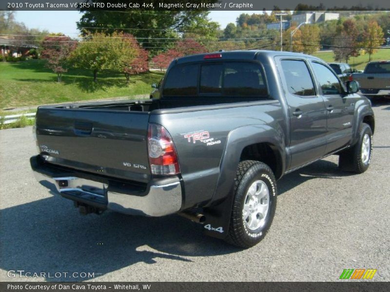 Magnetic Gray Metallic / Graphite 2010 Toyota Tacoma V6 SR5 TRD Double Cab 4x4