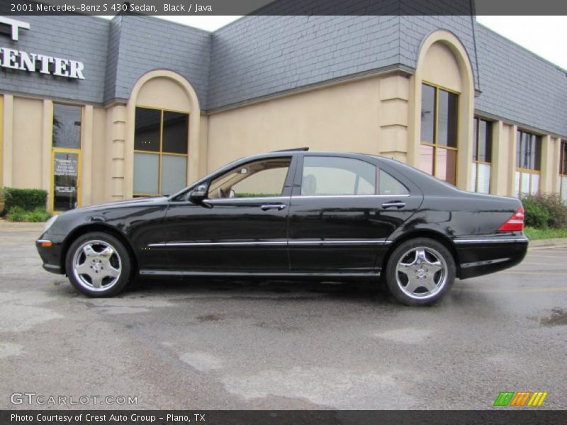 Black / Java 2001 Mercedes-Benz S 430 Sedan