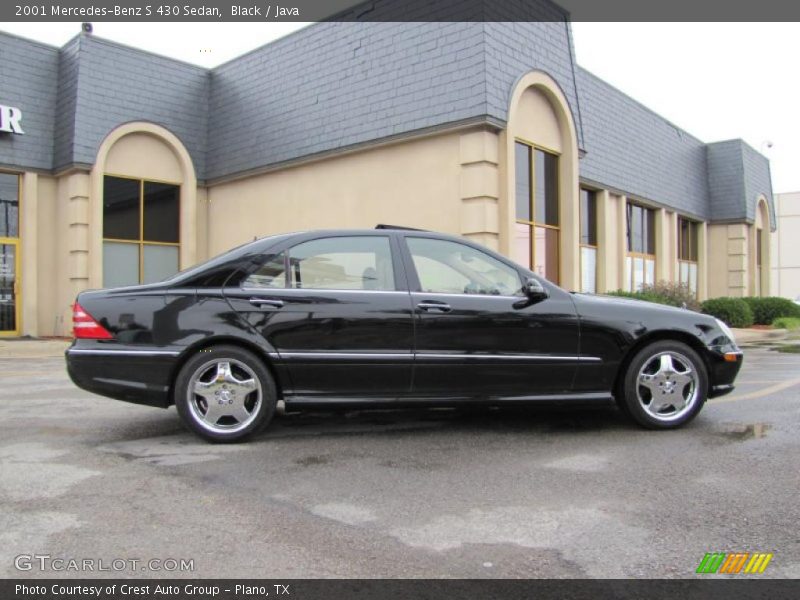 Black / Java 2001 Mercedes-Benz S 430 Sedan