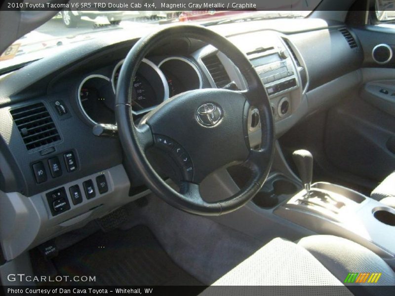 Magnetic Gray Metallic / Graphite 2010 Toyota Tacoma V6 SR5 TRD Double Cab 4x4
