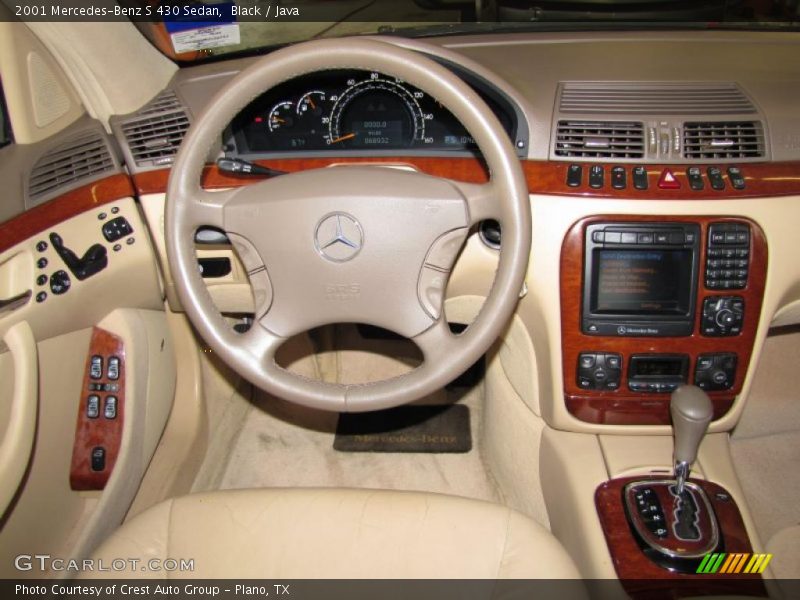 Black / Java 2001 Mercedes-Benz S 430 Sedan