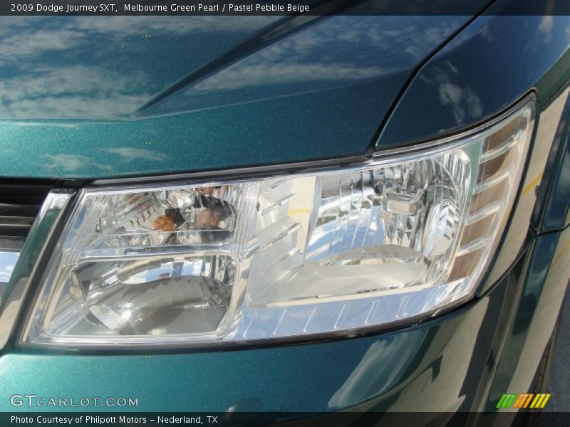 Melbourne Green Pearl / Pastel Pebble Beige 2009 Dodge Journey SXT