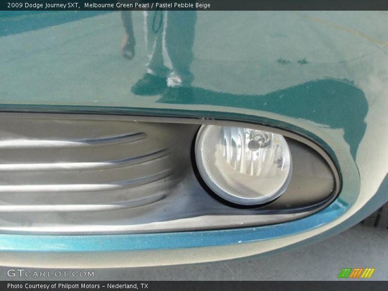 Melbourne Green Pearl / Pastel Pebble Beige 2009 Dodge Journey SXT