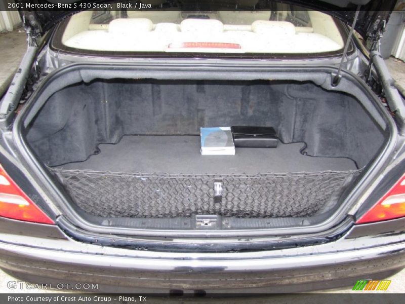 Black / Java 2001 Mercedes-Benz S 430 Sedan