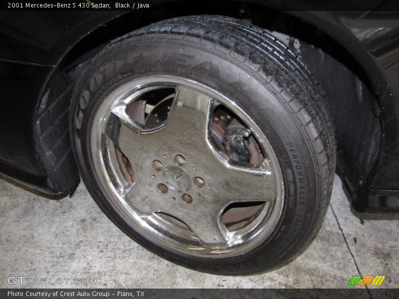Black / Java 2001 Mercedes-Benz S 430 Sedan