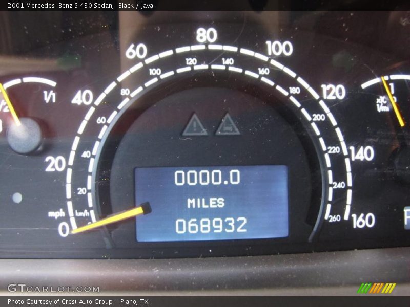 Black / Java 2001 Mercedes-Benz S 430 Sedan