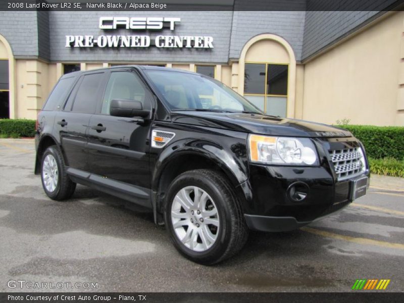 Narvik Black / Alpaca Beige 2008 Land Rover LR2 SE