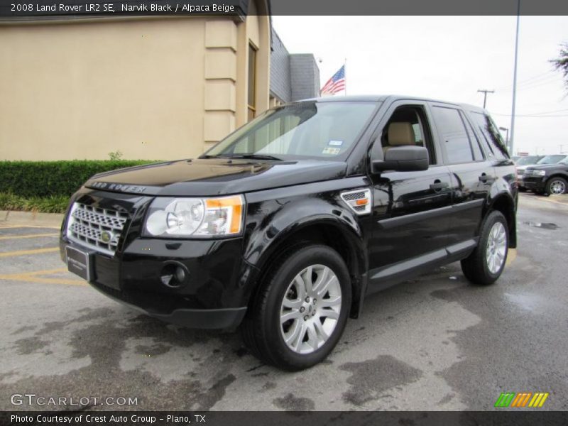 Narvik Black / Alpaca Beige 2008 Land Rover LR2 SE